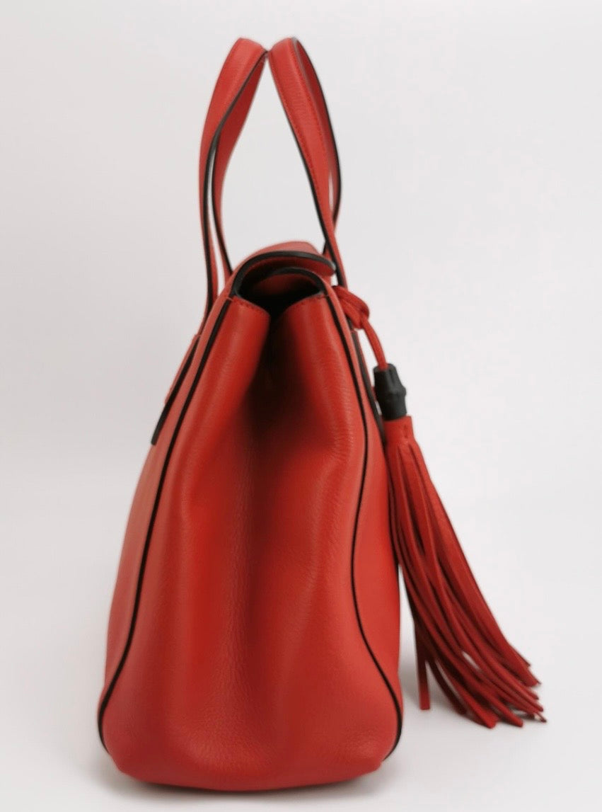 GUCCI Lady Tassel Top Handle Bag