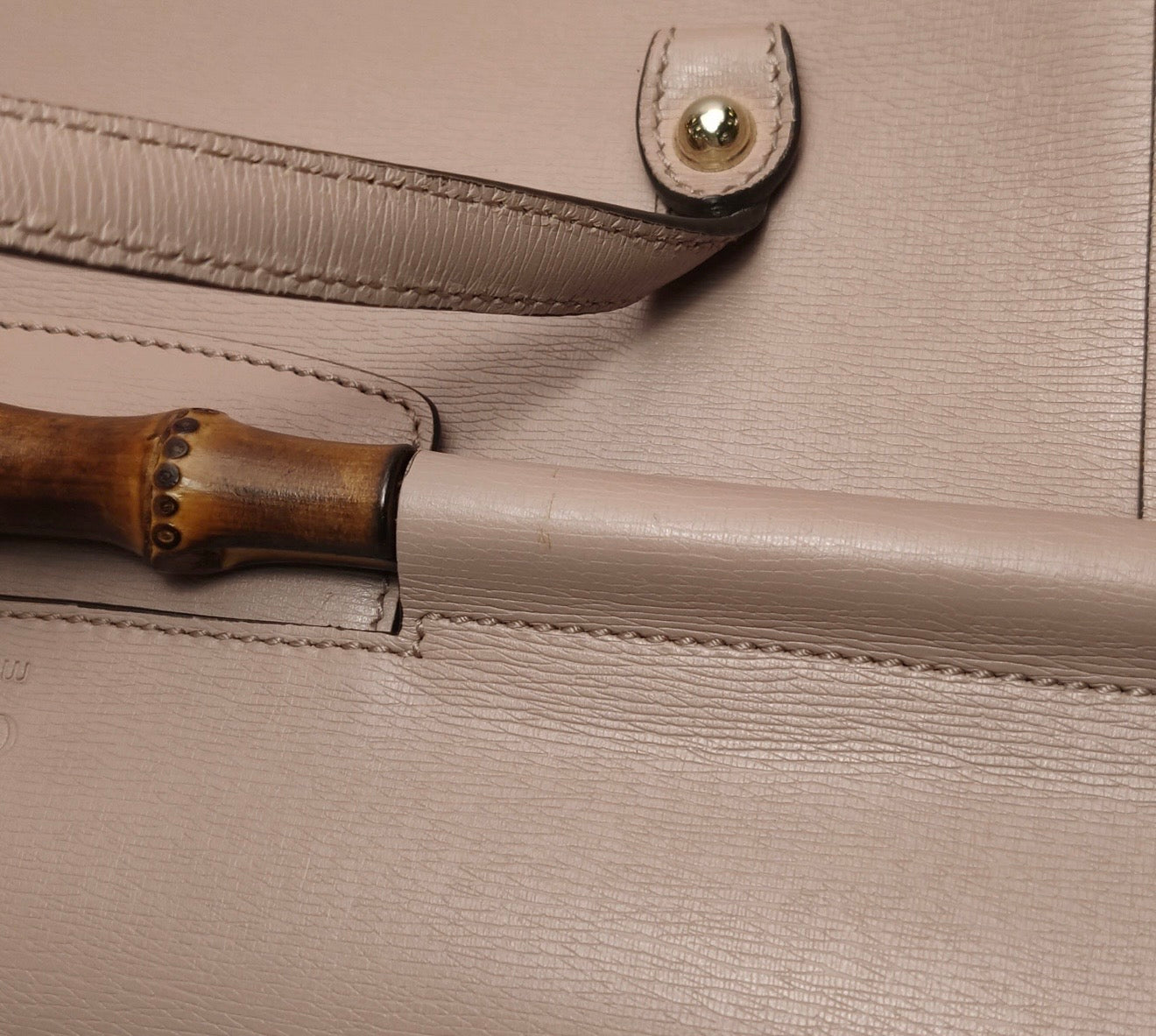 GUCCI Bamboo Bullet Top Handle