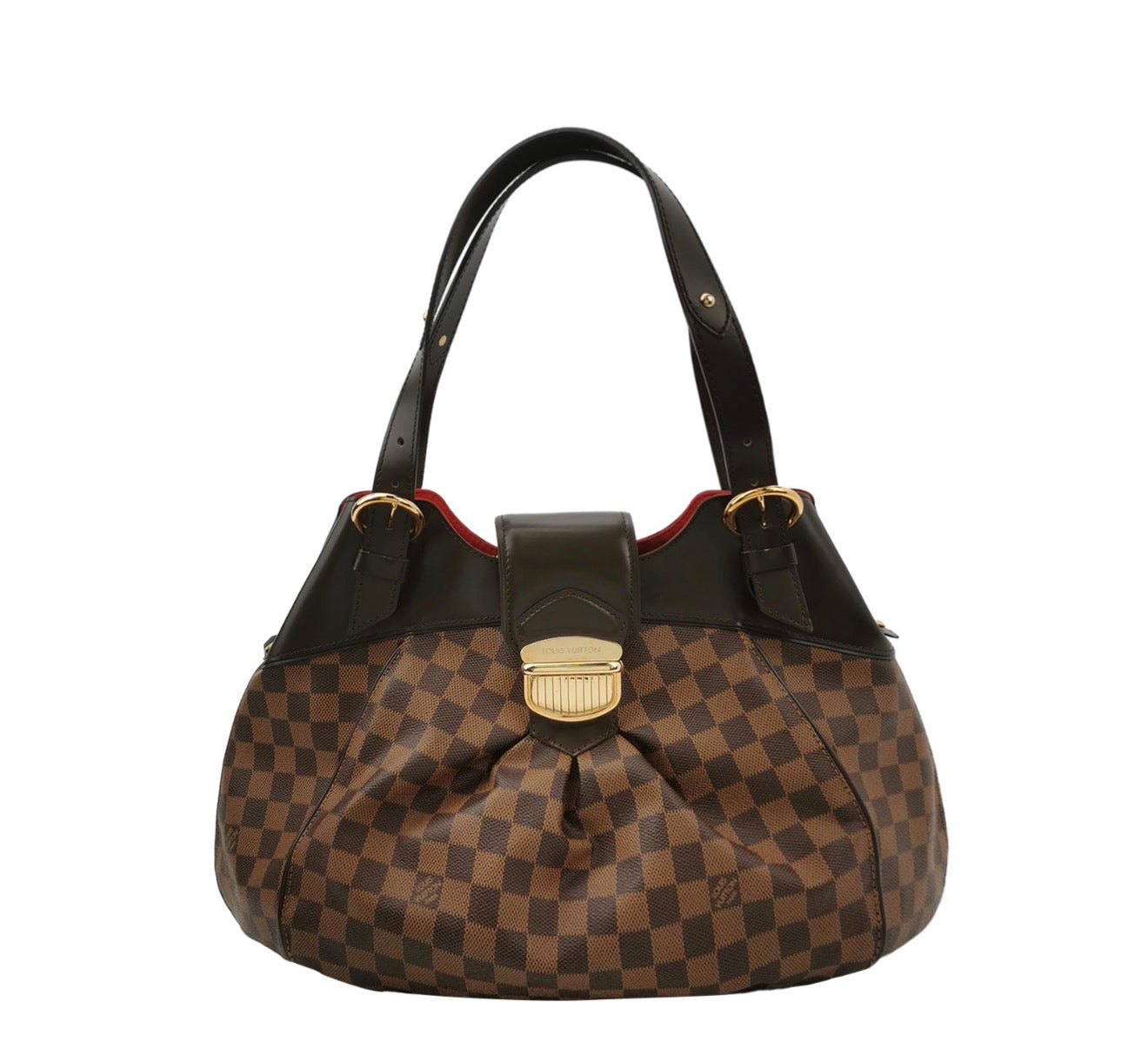 LOUIS VUITTON Damier Ebene Sistina GM