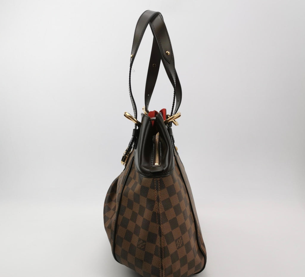 LOUIS VUITTON Damier Ebene Sistina GM