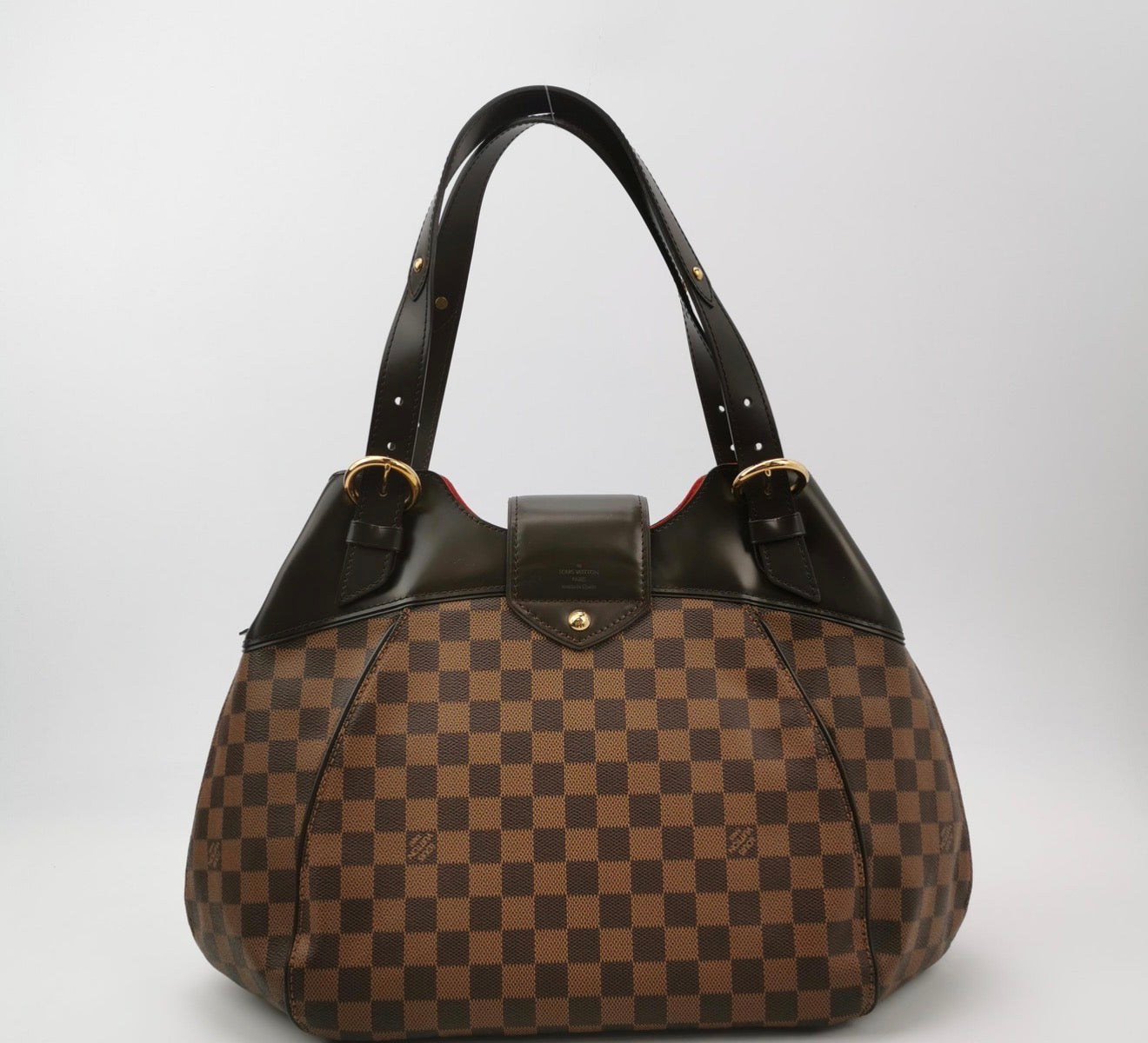 LOUIS VUITTON Damier Ebene Sistina GM