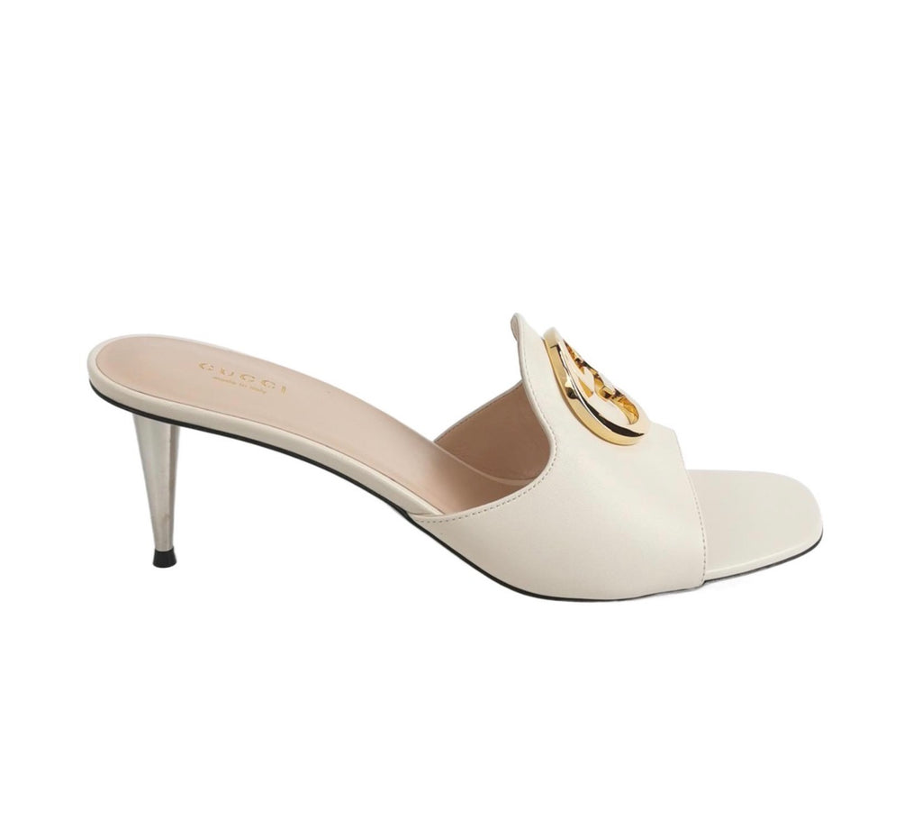 GUCCI Blondie Leather Sandals