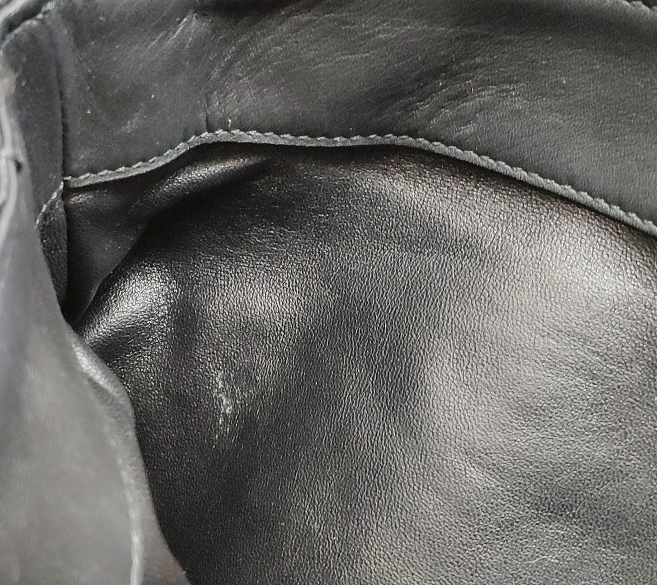 Christian DIOR Faux Fur Shoulder Bag with Chain Strap