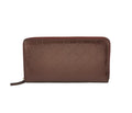 GUCCI Patent Guccissima Zip Around Long Wallet