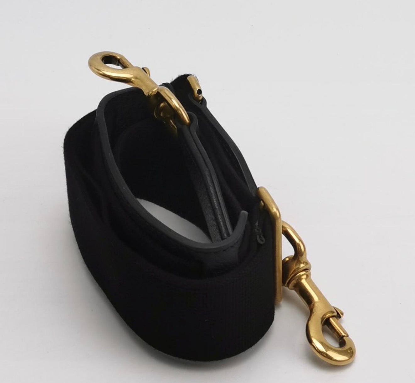 GUCCI Large Suede Neo Web Medium Duffle Bag