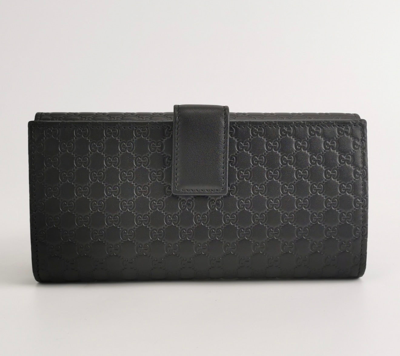 GUCCI Microguccissima Leather Continental Flap Wallet