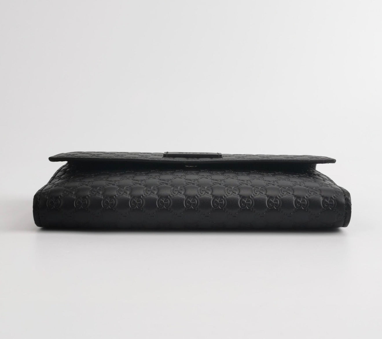 GUCCI Microguccissima Leather Continental Flap Wallet