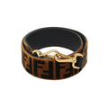 FENDI Velvet Zucca FF Monogram Strap