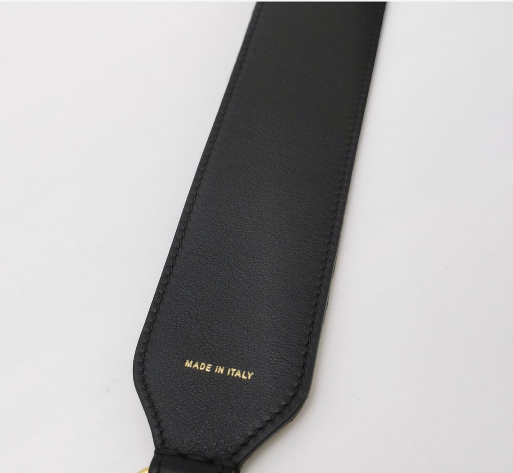 FENDI Velvet Zucca FF Monogram Strap