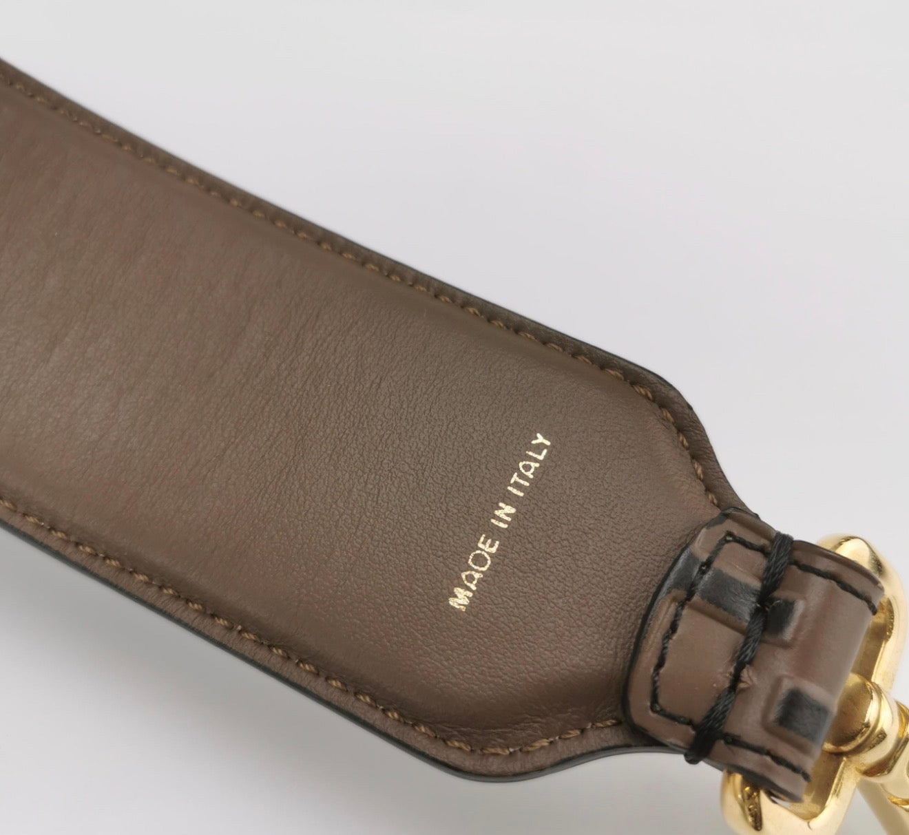 FENDI Patterned Leather Bag Strap