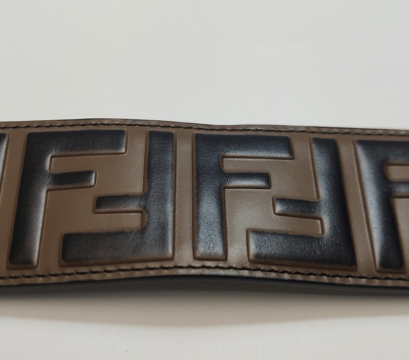 FENDI Patterned Leather Bag Strap